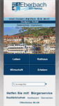 Mobile Screenshot of eberbach.de